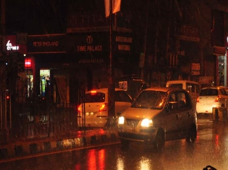 rain in rohtak city