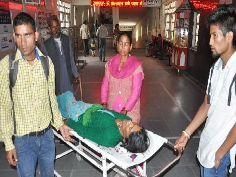 patient went home without getting treatment