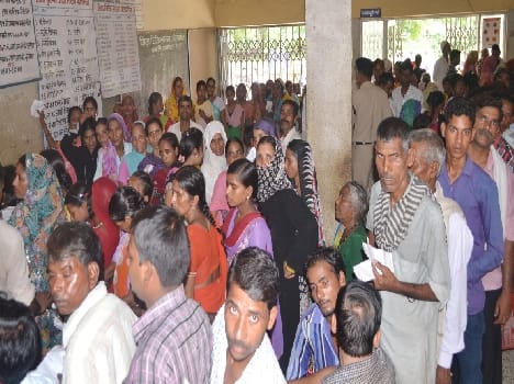 People in the district are in the grip of fever