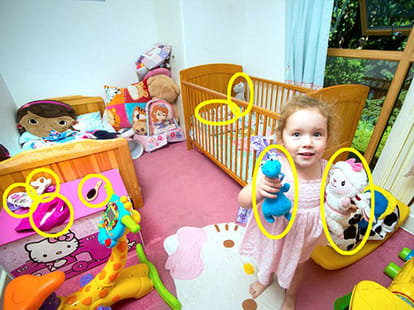 Girl, 2, eats everything she can see - including TOILET BRUSHES - due to rare condition