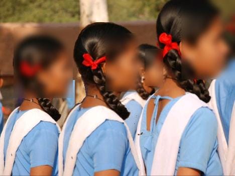 molestation with dalit girl students in school, rampage