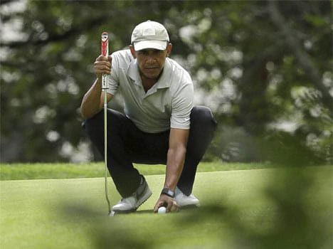 Obama says Assad must go to end Syria civil war