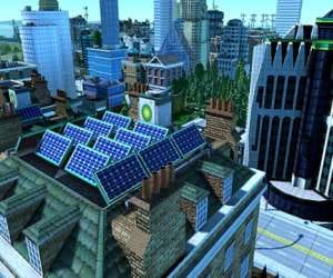 solar plant will burn the city street lights.