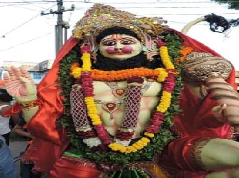 Hanuman devotees had softened the district administration