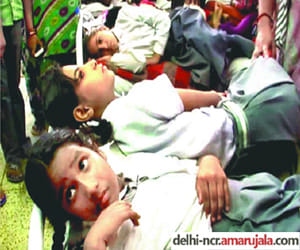 47 girls sick because of midday meal in Delhi, four serious