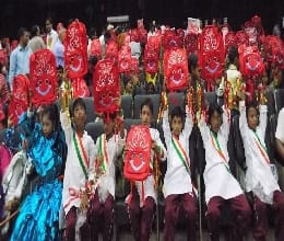 The child said, my school bag, my pride and my identity uniform
