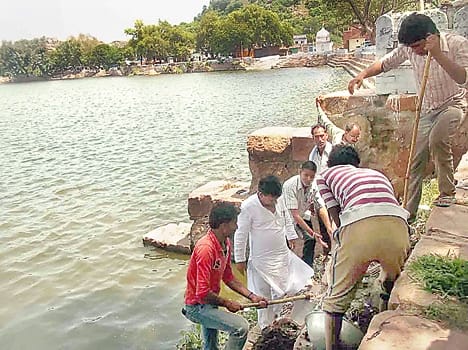 Soon vanity Sagar Lake Bhurenge day