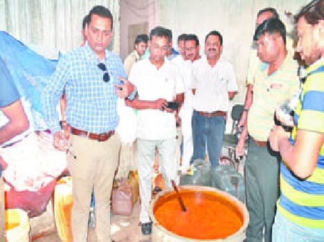 fake souse company cought in meerut 