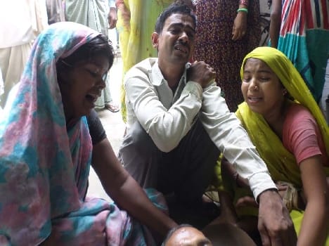 Death of elderly fell on cooking gas burning