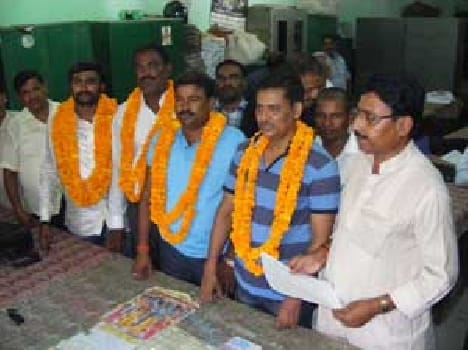Durgesh elected president and minister Shahid