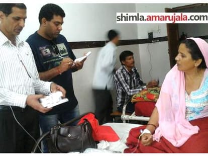 teacher and 50 player get sick due to food poisoning at chamba.