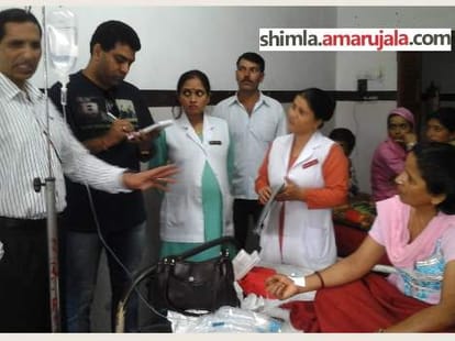 teacher and 50 player get sick due to food poisoning at chamba.