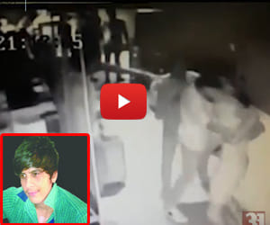murder incident recorded in cctv in gurgaon