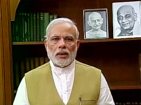 narendra modi live talk with students on teachers day