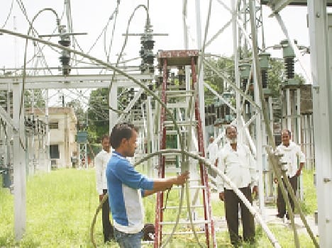 Due to Repairing power supply interrupted