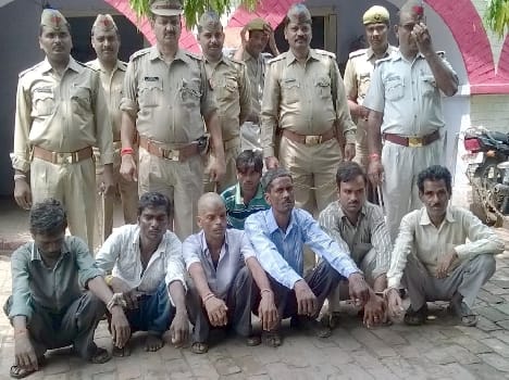 Seven accused arrested in separate cases