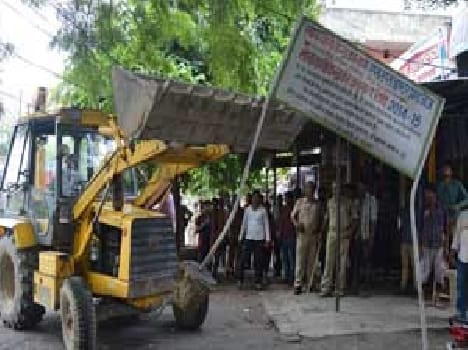 action against encroachment