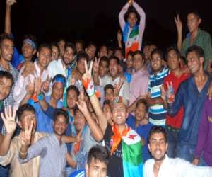 NSUI won in DBS student union election.