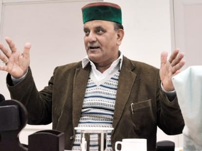 himachal govt spending 2.75 lakh per month on HPSCB Chairman Harsh Mahajan. 
