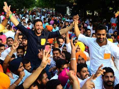 soi victory in punjab university student council election