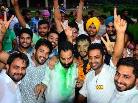 punjab university student council new president interview