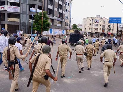 lathicharge victim family ask to Narendra Modi