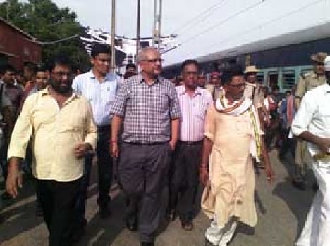 DRM inspected by station