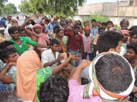 Sebri people protset over collectrate