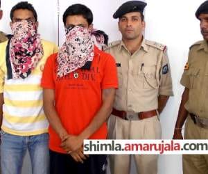gangrape case at nahan, three arrest.