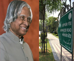 name of Aurangzeb Road new name APJ Abdul Kalam's remain same