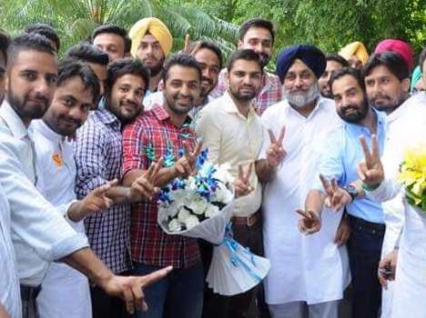 pu election win soi president meet sukhbir badal