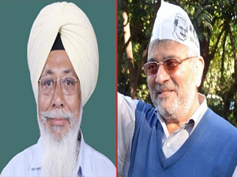 AAP was then split into two MPs suspended.