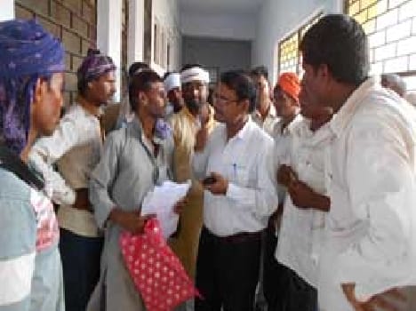 Disturbances broke out at the intersection suffering allocation list