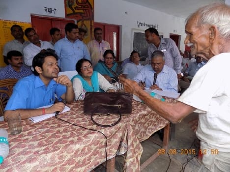 Choupal engaged in extensive village elders Aguna