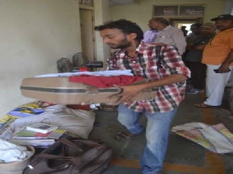 Radhakrishnan hostel Red , eight rooms vacated