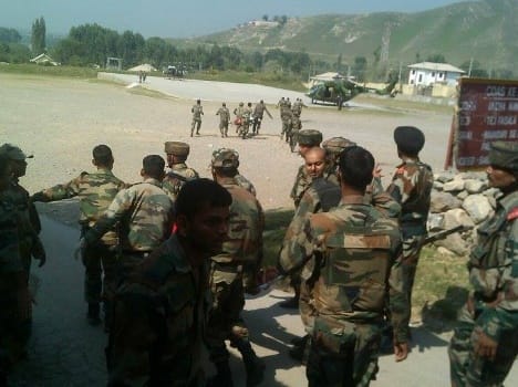 12 jawans injured in an accidental grenade blast at an army camp in pulwama