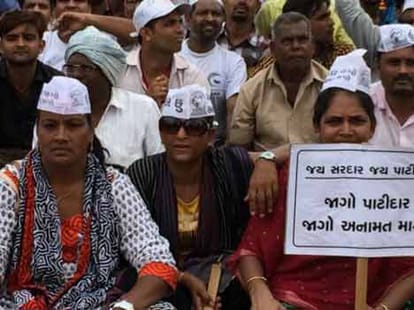 why patel's want reservation?