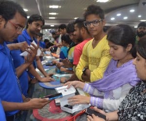 Shopping for Rakshabandhan.
