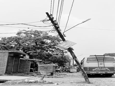 Shabby invite accidents may poles