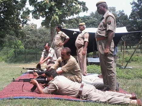 Police stepped panchayat Election Preparations