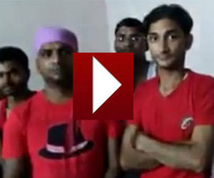 Indian youths stranded in Dubai sent video.