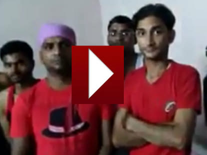 Indian youths stranded in Dubai sent video.