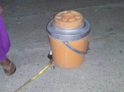 plan to blast by cylinder bomb.