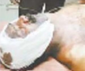 fight between sp and bsp party members in kanpur