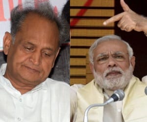 Former CM of Rajasthan targets Ashok Gahlot.