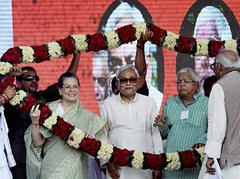 swabhiman railly in bihar
