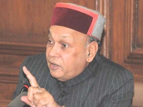 Tug of war between Prem Kumar Dhumal dhumal and cm Virbhadra Singh.