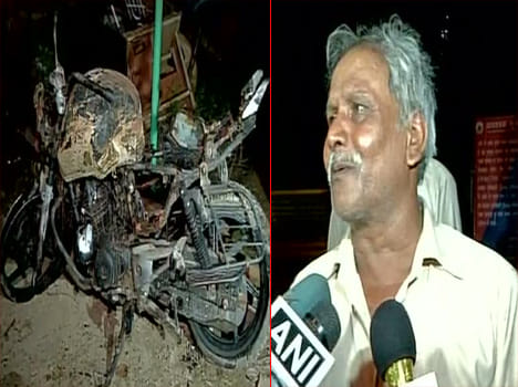 The death of the young man from the car's collision, 