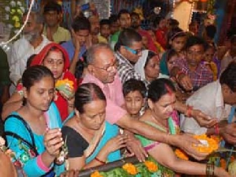 Maa kali worshipped
