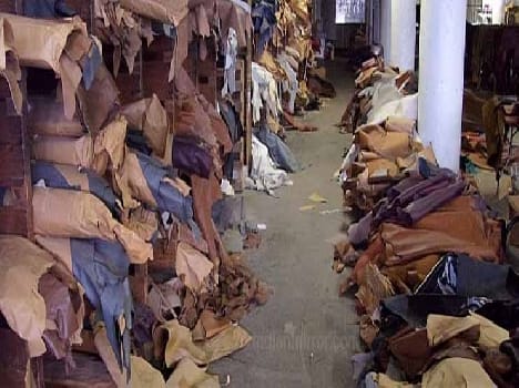 Leather industry exports hit